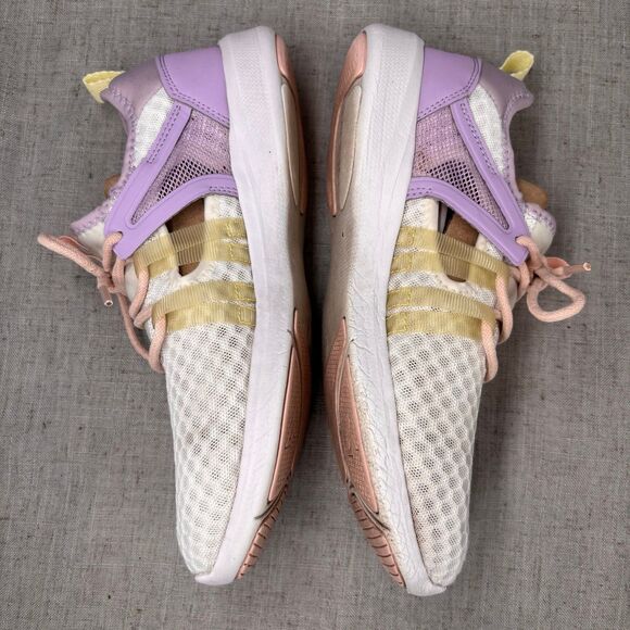 Vionic Adore Sneakers White Purple Mesh Pull On Slip On Shoes Women's Size 7 - Picture 10 of 11